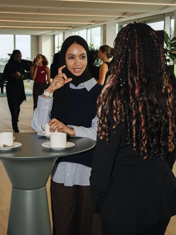 WCAN members in conversation